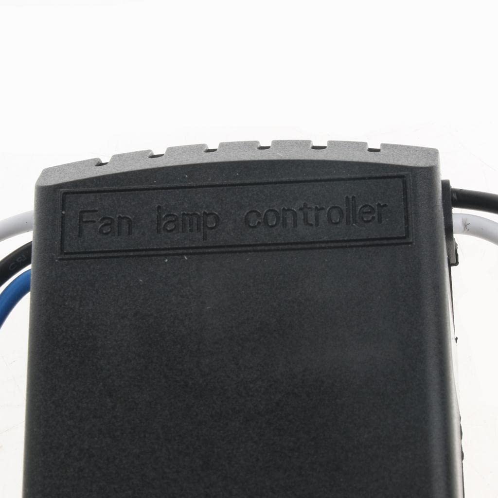 IVELECT 110V-240V Timing Wireless Remote Control Kit for Ceiling Fan & Lamp (Used for Home/Office/Hotel/Club/Hall/Restaurant) 1