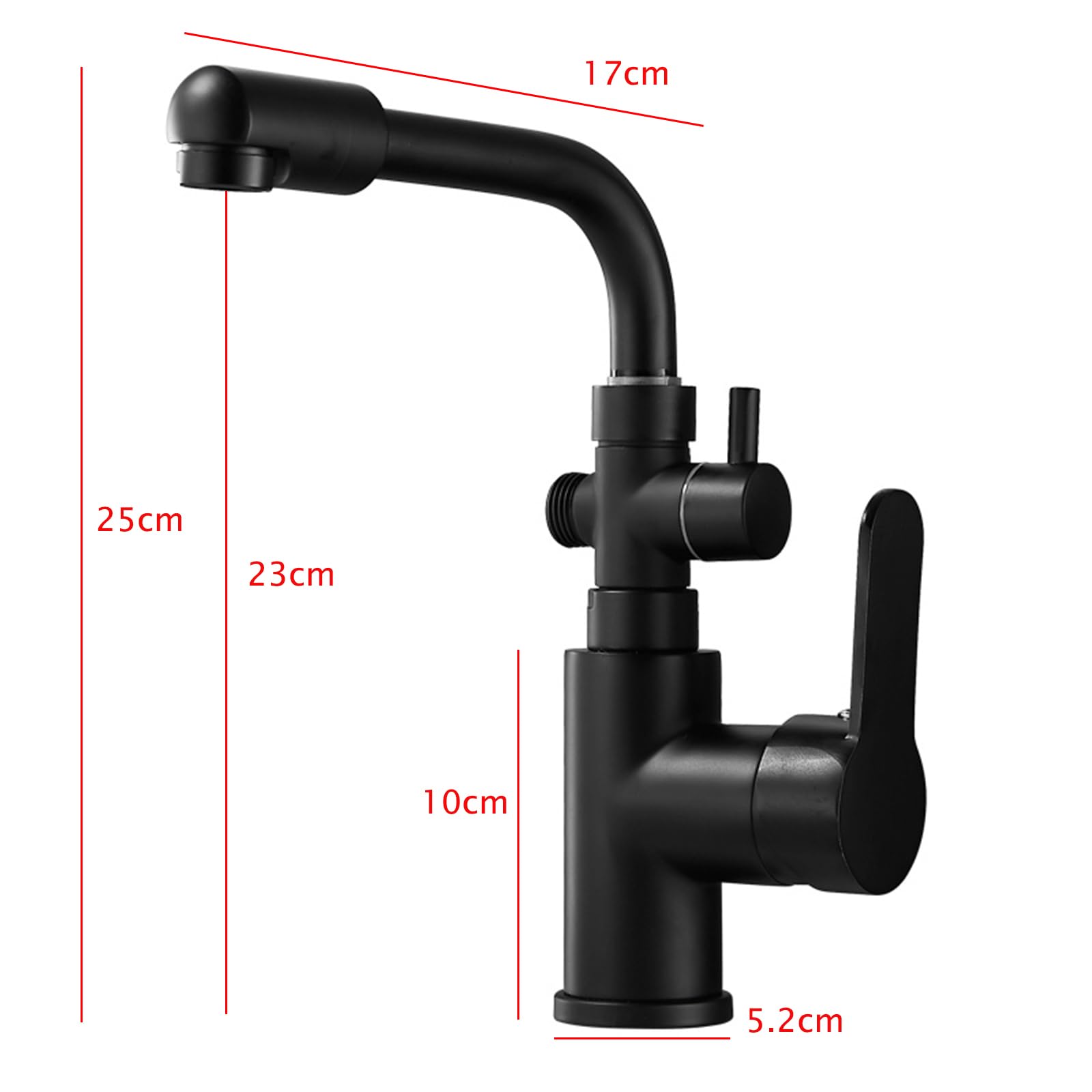 Grifos para Lavabos De Baño Grifo con conector De 1/2 Pulgadas Grifo Lavadora Doble Salida Agua Fría Y Caliente Un Solo Orificio,Plata
