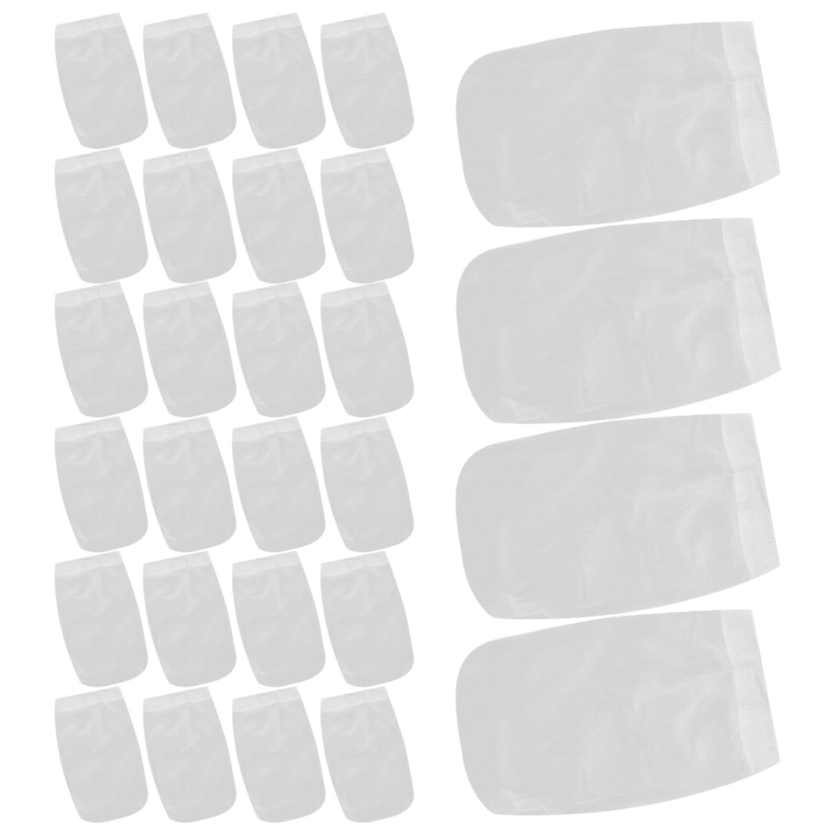 Kisangel Lot De 5 Chaussettes De Rechange pour Écumoire De Piscine Filet en Maille pour Piscines Creusées Nettoyage Facile Réutilisables 30 Pièces X 5