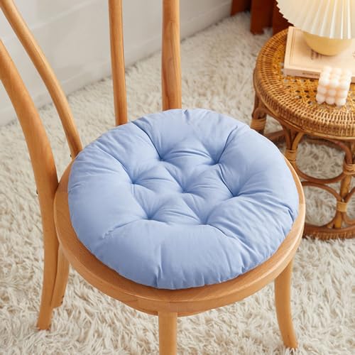Galette De Chaise Ronde 38 Cm Lin - Coussin De Chaise - Galette