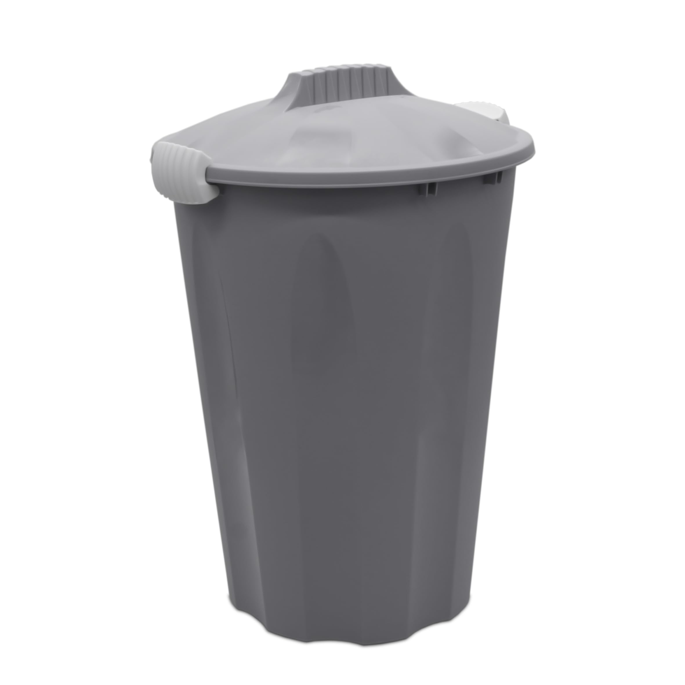 Maxi-bidone universale per la spazzatura, 40 litri, con coperchio bloccabile, in 3 colori