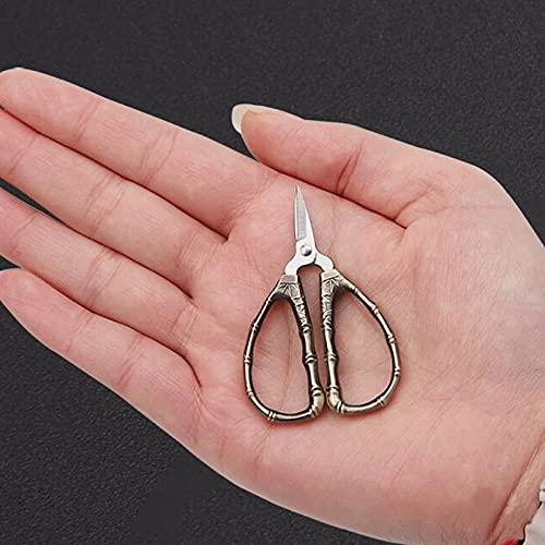 Tijeras for manualidades Tijeras for detalles de alta precisión, puntas afiladas y finas, adecuadas for cortar papel, álbumes de recortes, costura, manualidades-Tijeras de 5,8 cm