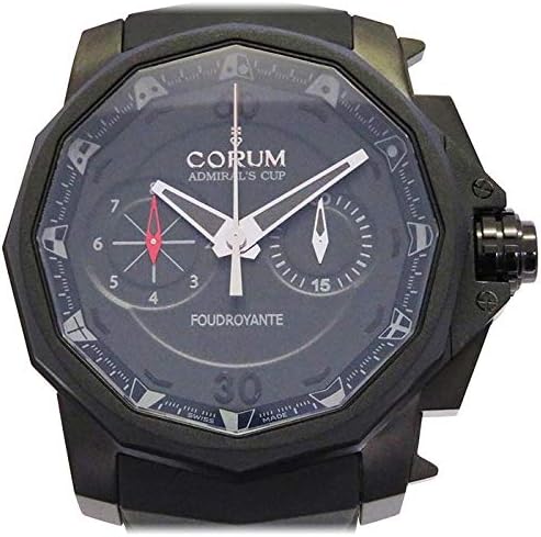 Amazon コルム Corum アドミラルズカップ48 フドロワイヤント リミテッド 5 931 95 0371 An12 ブラック文字盤 腕時計 メンズ W 並行輸入品 メンズ腕時計 腕時計 通販