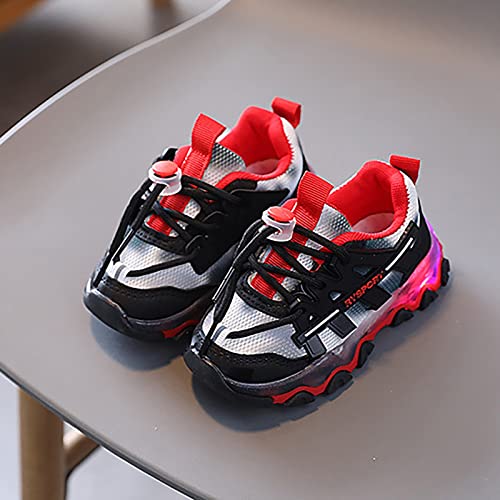 Kids Light Up Sneakers Breathable Sport Girls Boys Shoes Toddler Boy Light Up Sneakers Valentines Shoes for Toddlers4