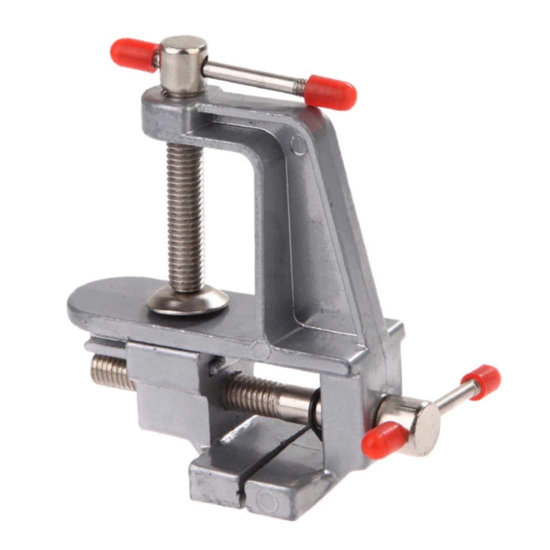 DIY Crafts Pattern No # 10, Mini Clamp, Mini Flat Clamp Table Jaw Bench Clamp Drill Press Vice Opening Parallel Table Vise DIY (Pattern No # 10, Mini Clamp)