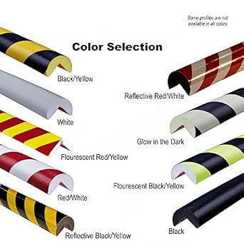 Knuffi Model A Corner Bumper Guard Black/Yellow 1M