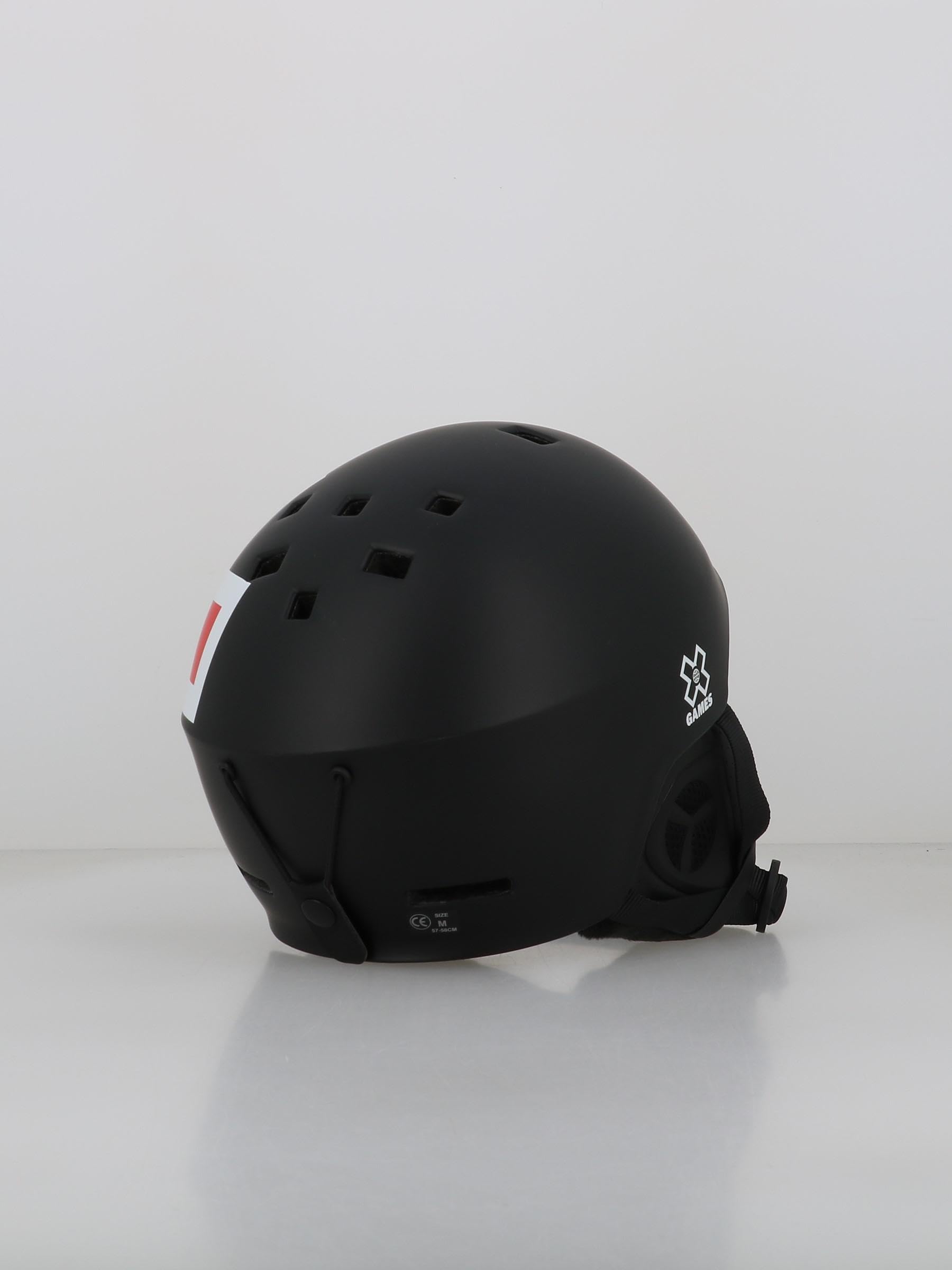 XGames Casque Unisex-Adult, Noir/Rouge, Medium