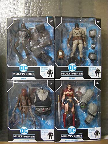 マクファーレントイズDCマルチバースバットマンビルドフィギュア全4種