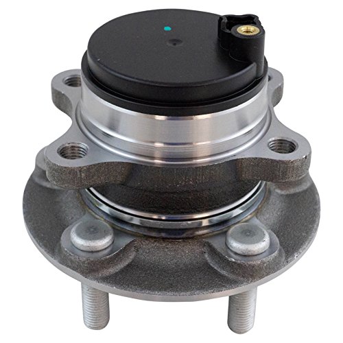 Image of TRQ Rear Left and Right Wheel Bearing and Hub Assembly Set 2 Piece Compatible with 14-20 Ford Fusion FWD 14-16 Lincoln MKZ FWD 19-20 Ford Police Responder Hybrid 19-20 SSV Plug-in Hybrid