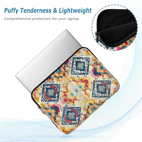 Funda para portátil 13-14 pulgadas impermeable con patrón étnico miniatura 5