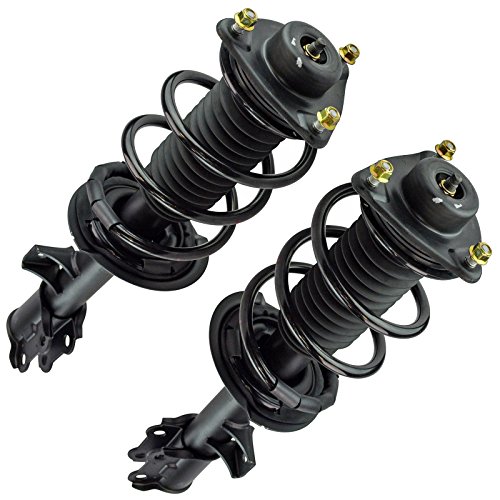 Image of TRQ Front Driver and Passenger Side Strut and Spring Assembly Set | For 10-15 Hyundai Tucson 11-16 Kia Sportage