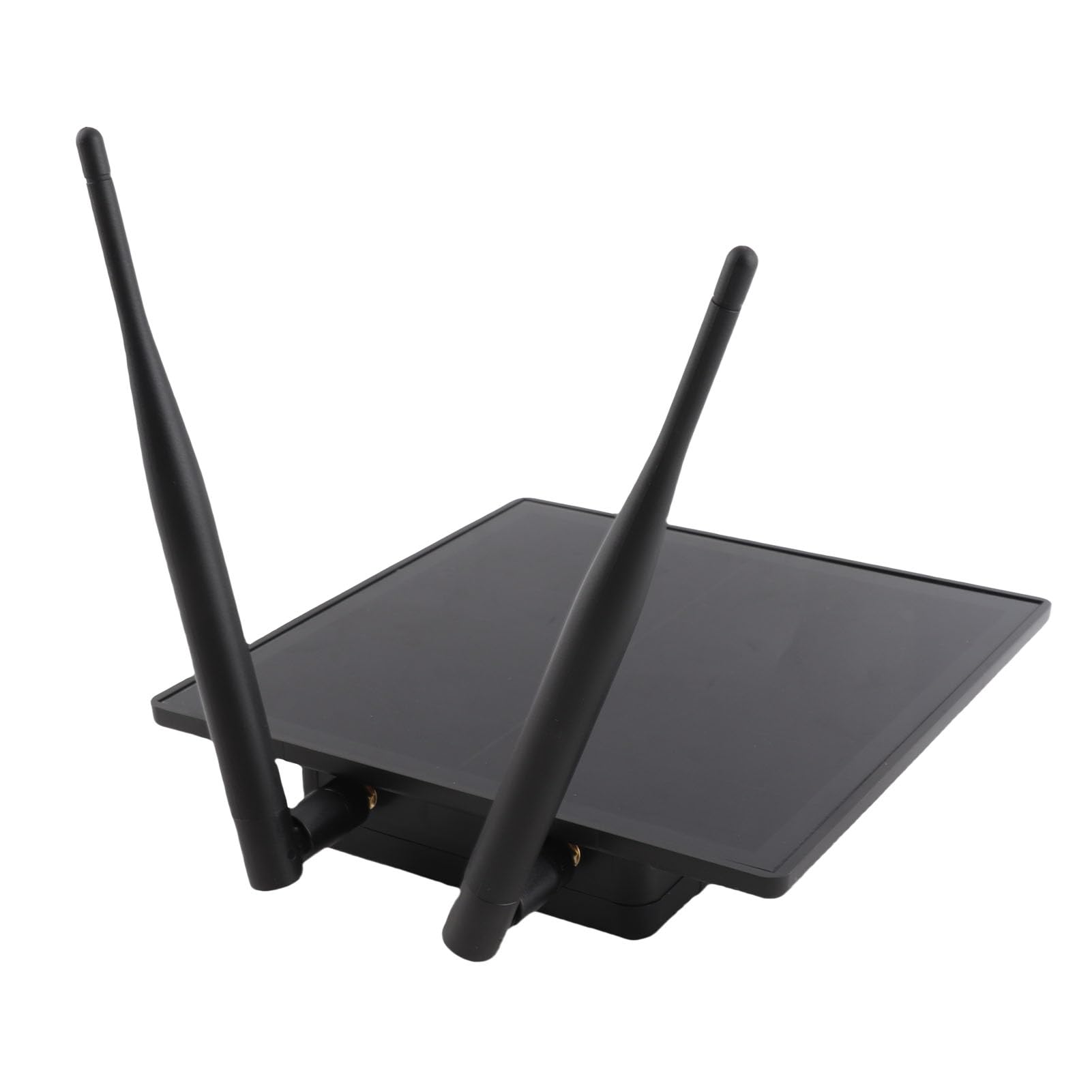 Focket Extensor WiFi Solar, 5 Km de Largo Alcance IP66 Repetidor WiFi con Energía Solar a Prueba de Agua, Extensor de Rango Exterior con Pegatinas de Silicona a Prueba de Agua para Smart Farm