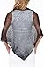 SHU-SHI Women’s Sheer Knit Poncho Shrug Lightweight Summer Bolero Cover Up Pullover Sweater One Size Fits Most