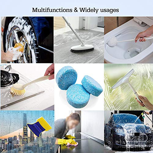 Dokiko YSJ50-1 50 Pcs Car Windshield Washer Fluid Concentrate Tablets,Windshield Wiper Fluid,1 Pack Makes 52.5 Gallons,1 Piece Makes 1.05 Gallons thumb #6