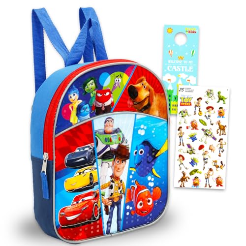 Disney Toy Story Mini Backpack for Boys Girls Toddlers Kids - Bundle with 11