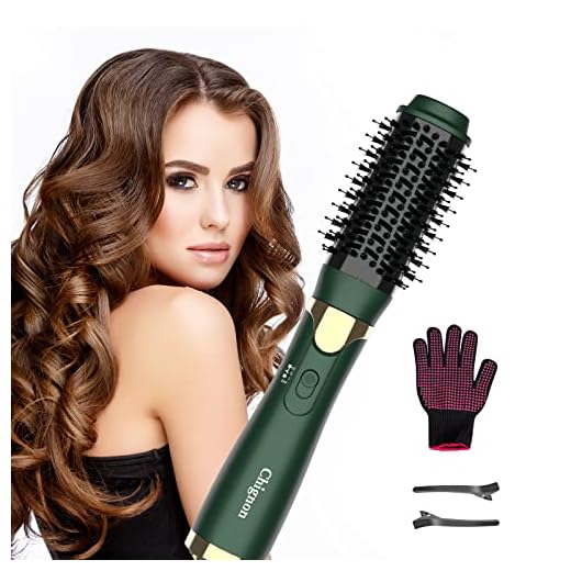 Secador Cepillo Multifuncional Cepillo de Aire Caliente Chignon Cepillo Alisador Pelo Secador Pelo Peine Cepillo para Alisar el Cabello con Iones Negativos Anti-escaldaduras