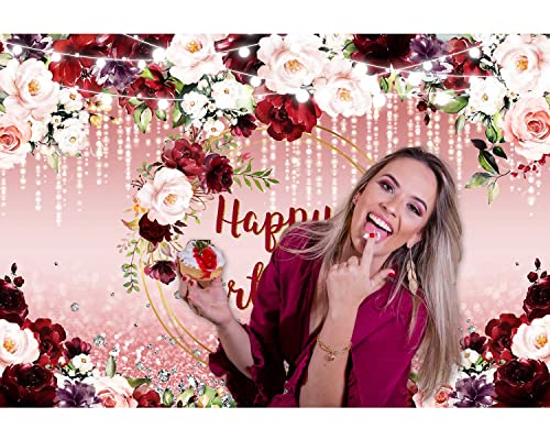Fondo Fotográfico Floral Sensfun 7x5ft miniatura 3