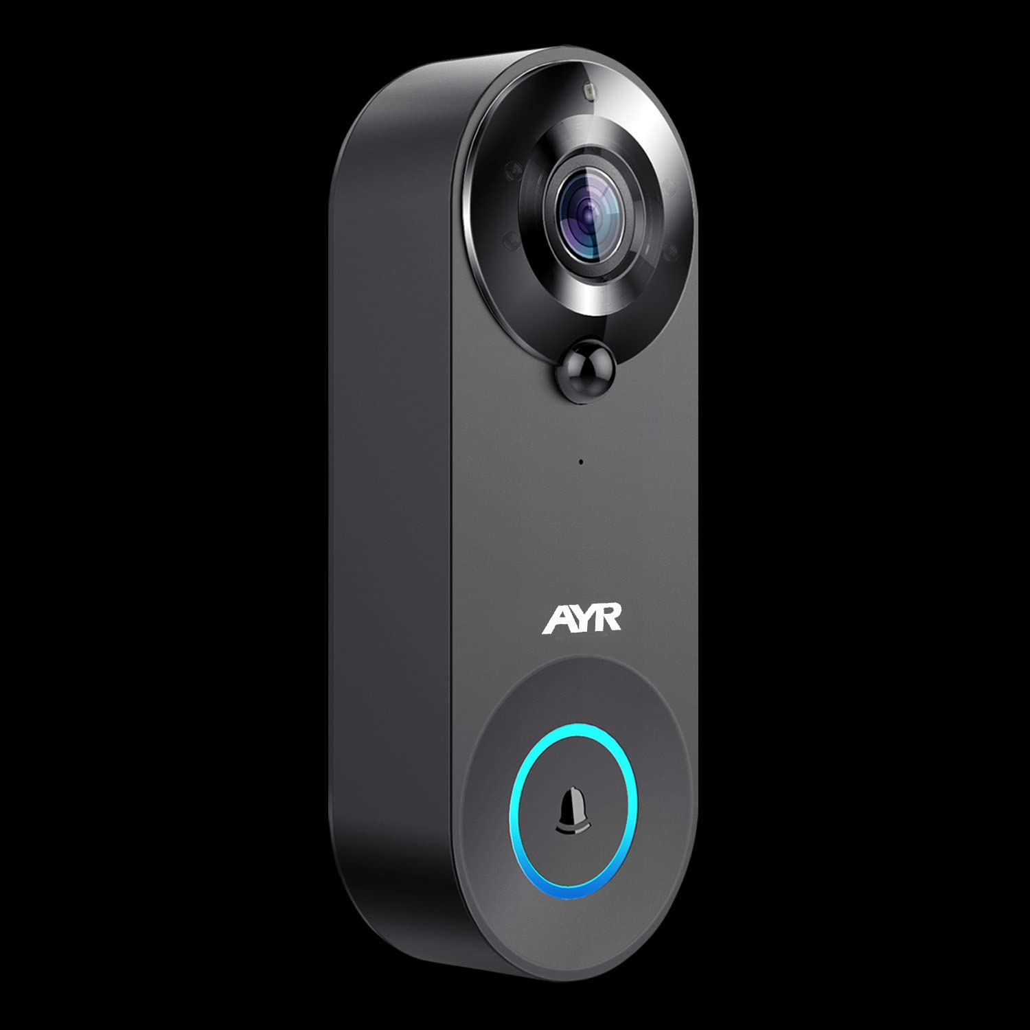 Mirilla Digital WiFi Outdoor AYR 761. Protege TU Puerta. Sensor de Movimiento, Infrarrojos y visión Nocturna. Pruébame con Alexa y Google Home.