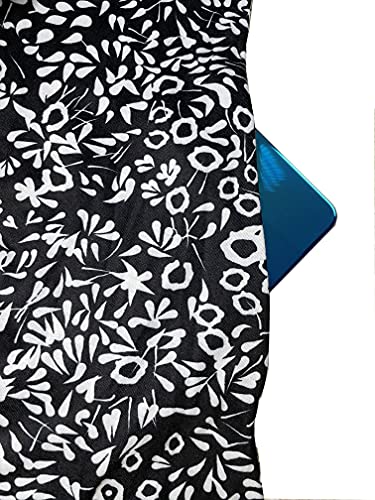 Image of elescat Women's Summer Dresses 2026 Beach Casual Sleeveless Floral Print Tank Loose Sundress with Pocket