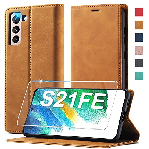 Coque Samsung S21 FE 5G protection intégrale anti-chute avec verre trempé inclus