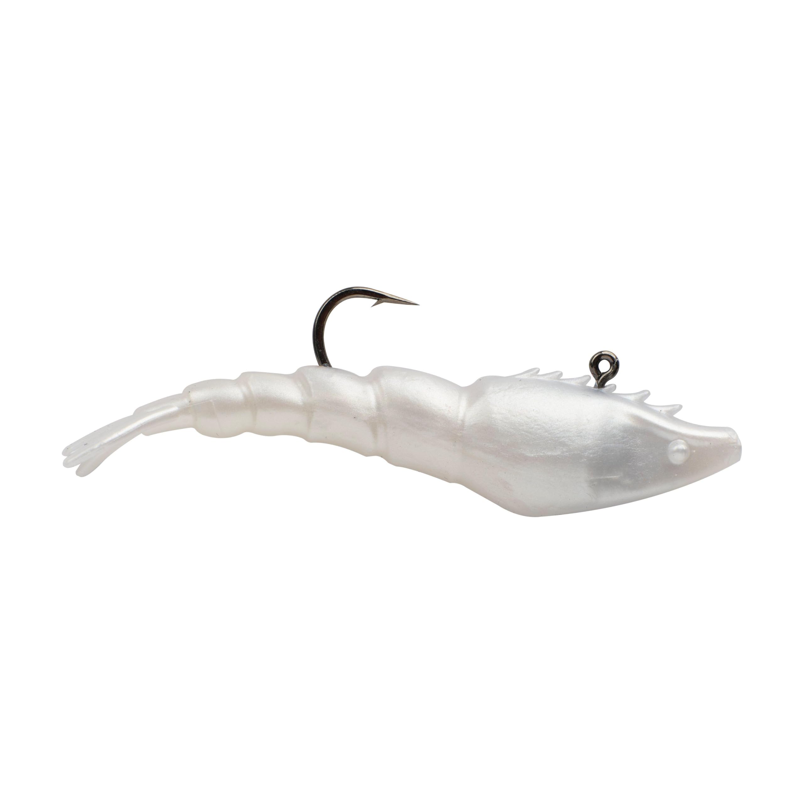 PowerBait Saltwater PowerSwitch Shrimp-Pearl White-3.5" — image 1