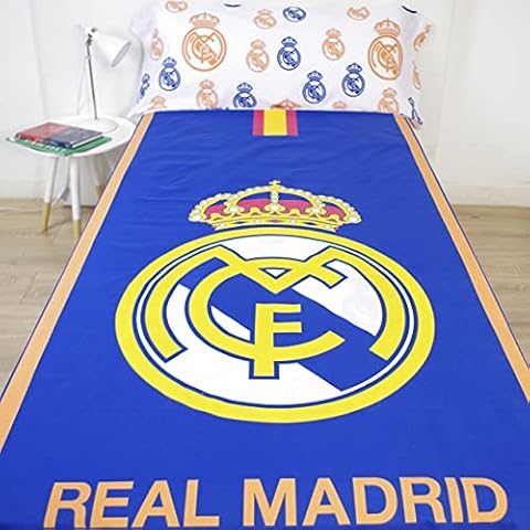 Juego de Sábanas Real Madrid de 3 Piezas Cover