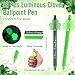 Sayglossy 54 Pcs St. Patrick's Day Party Favors Luminous Ballpoint Pens Bracelets with Blessing Bookmarks Irish Gifts Bulk for St. Patrick's Day Office Lucky Shamrock Supplies