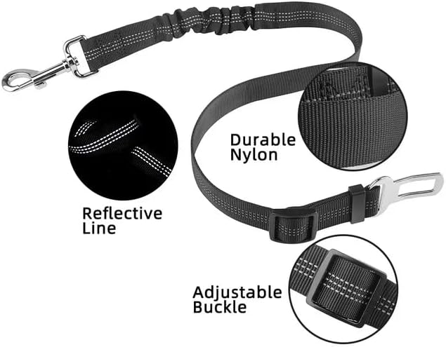 Secure Your Pup: Review of the CZZY Adjustable Dog Car Seat Belt!