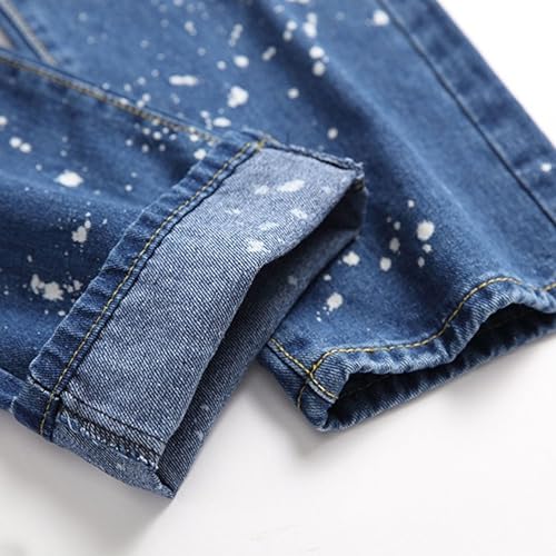 Mens Slim Fit Jeans Men Jeans Regular Fit Mens Straight Leg Jean Ripped Jean Men Men's Casual Pants4