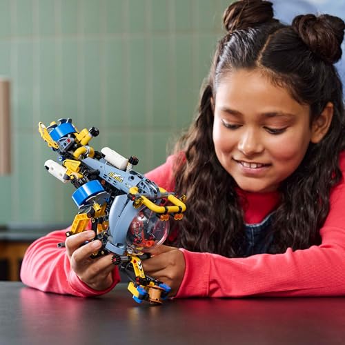 LEGO Technic Le sous Marin de Recherche en Haute mer - Jouet de Construction pour garçon et Fille dès 9 Ans avec Cockpit et hélices - Jeu créatif et Cadeau pour Enfants passionnés de Science 42201