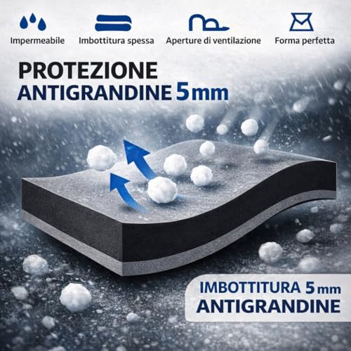 Housse anti-grêle SUV imperméable pour protection totale extérieure - 6