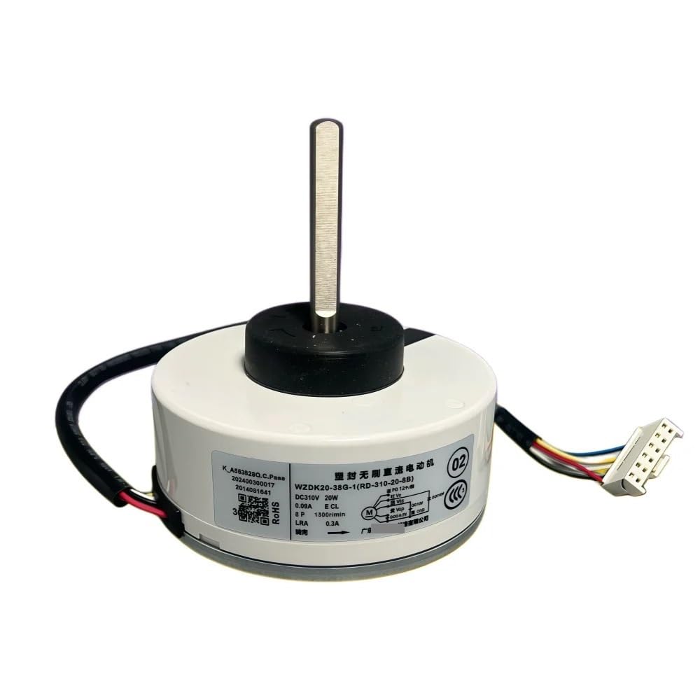 LIANPENGOU Air Conditioner Indoor Unit DC Fan Motor WZDK20-38G-1 DC280V 20W 1300r/min ZKFP-20-8B Conditioning Parts
