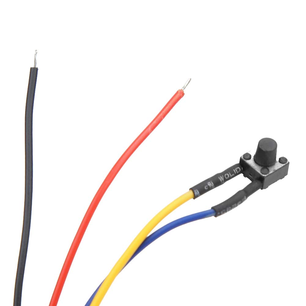 Display Orologio Digitale 12V - DC 4.5-30V ABS Impermeabile Antipolvere LED per Auto e Camion (BLU) - Adatto per 12 Volt