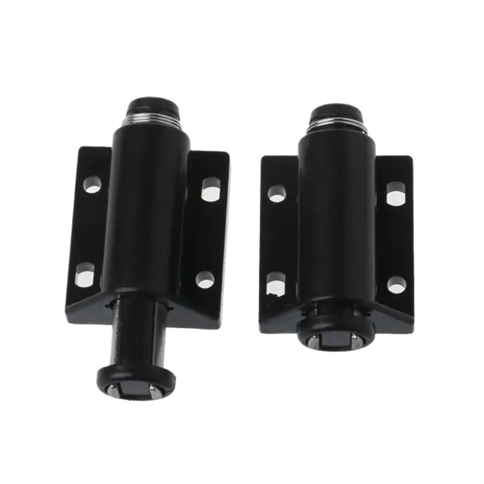 Kjbdqqh Black Catches 20Pcs/Set Cabinet Catches Invisibility Push To Open Magnetic Touch Latches Cupboard Door For Door(Black)
