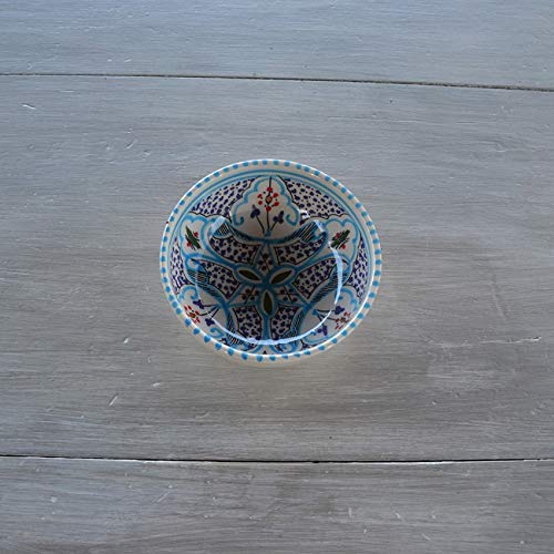 YODECO Bol Marocain turquoise - D 16 cm