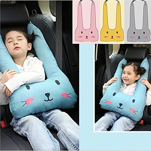 Oreiller De Voyage Voiture Enfants - Coussin Soutien Tête Corps Forme U, Confort Voyage Adultes Enfants