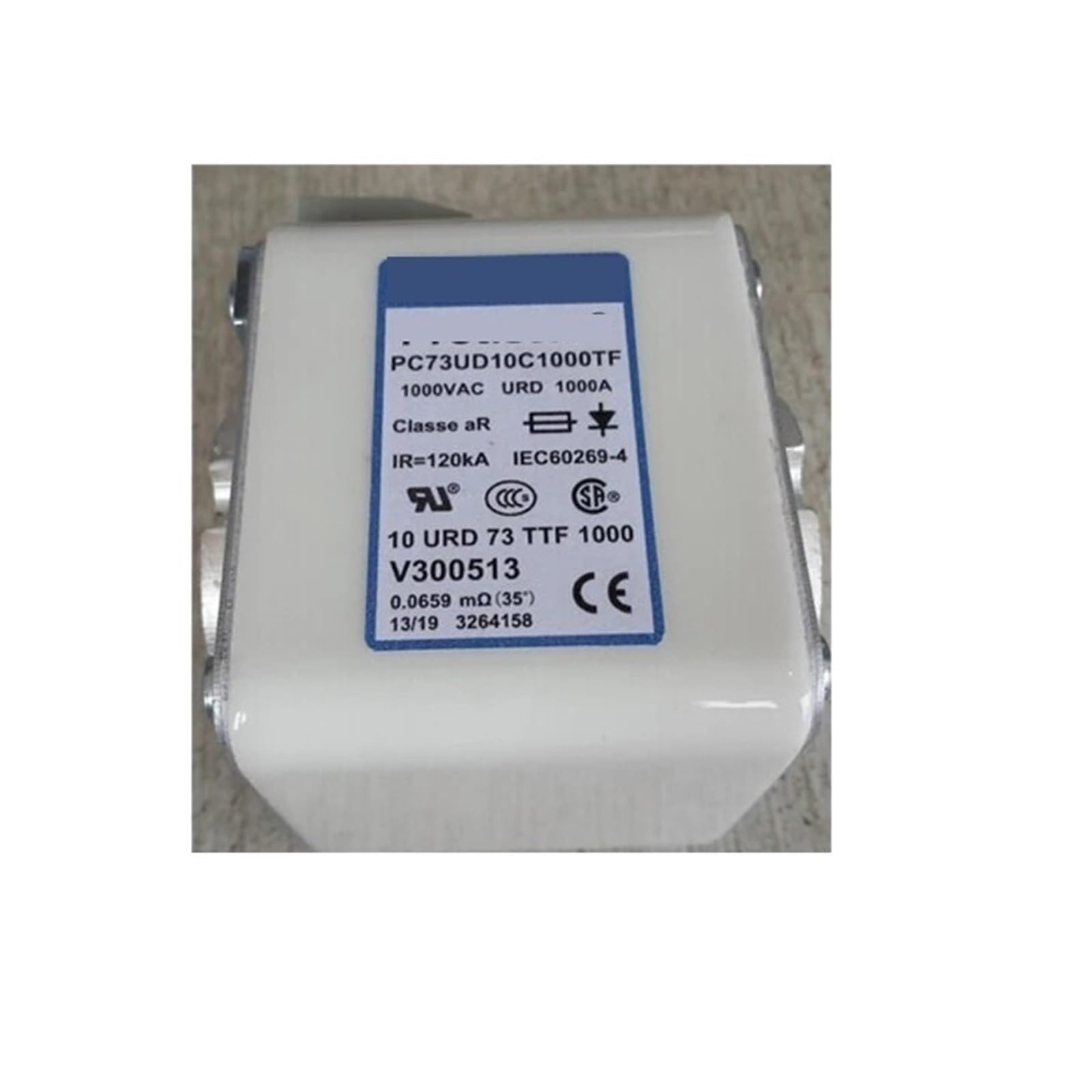 Fusible thermique rapide PC73UD10C1000TF Electric Power composant protection rail