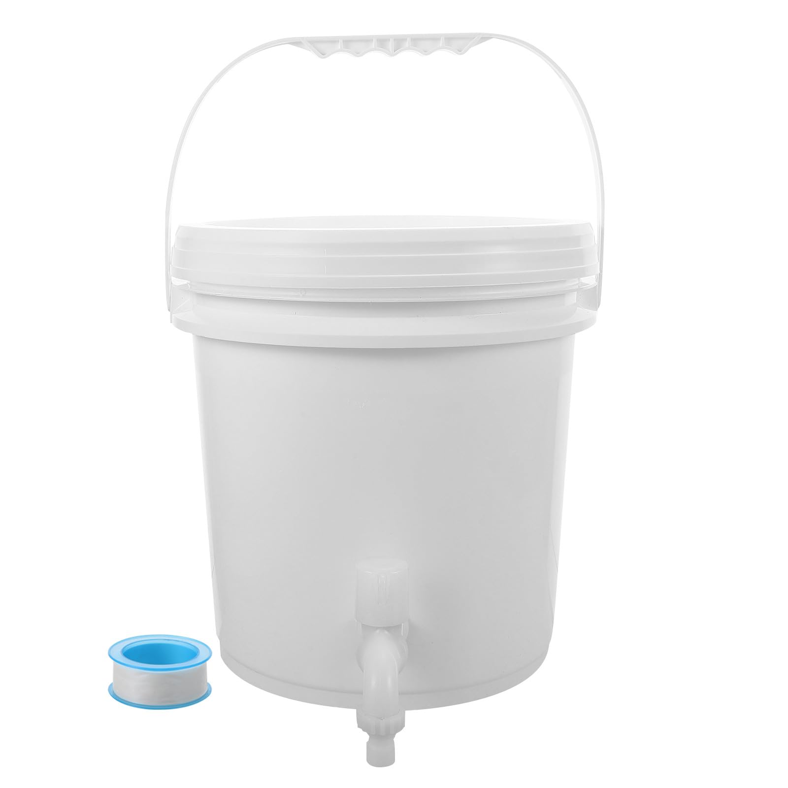 Bidon de Stockage d'eau pour Camping 10l en Plastique Épais avec Robinet Facile à Utiliser et Remplacement Rapide pour Activités en Plein Air