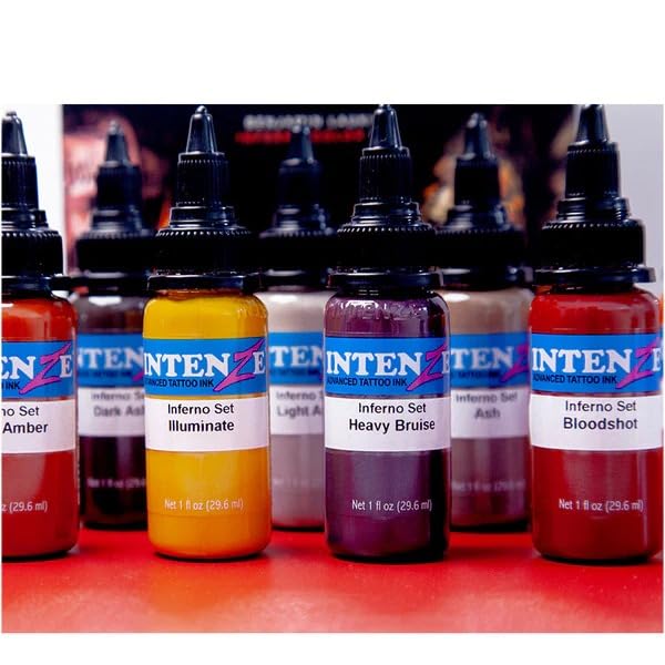 Intenze Tattoo Ink Brightest Tattoo Colour (Lemon Yellow), 1 Oz (30ML) 1