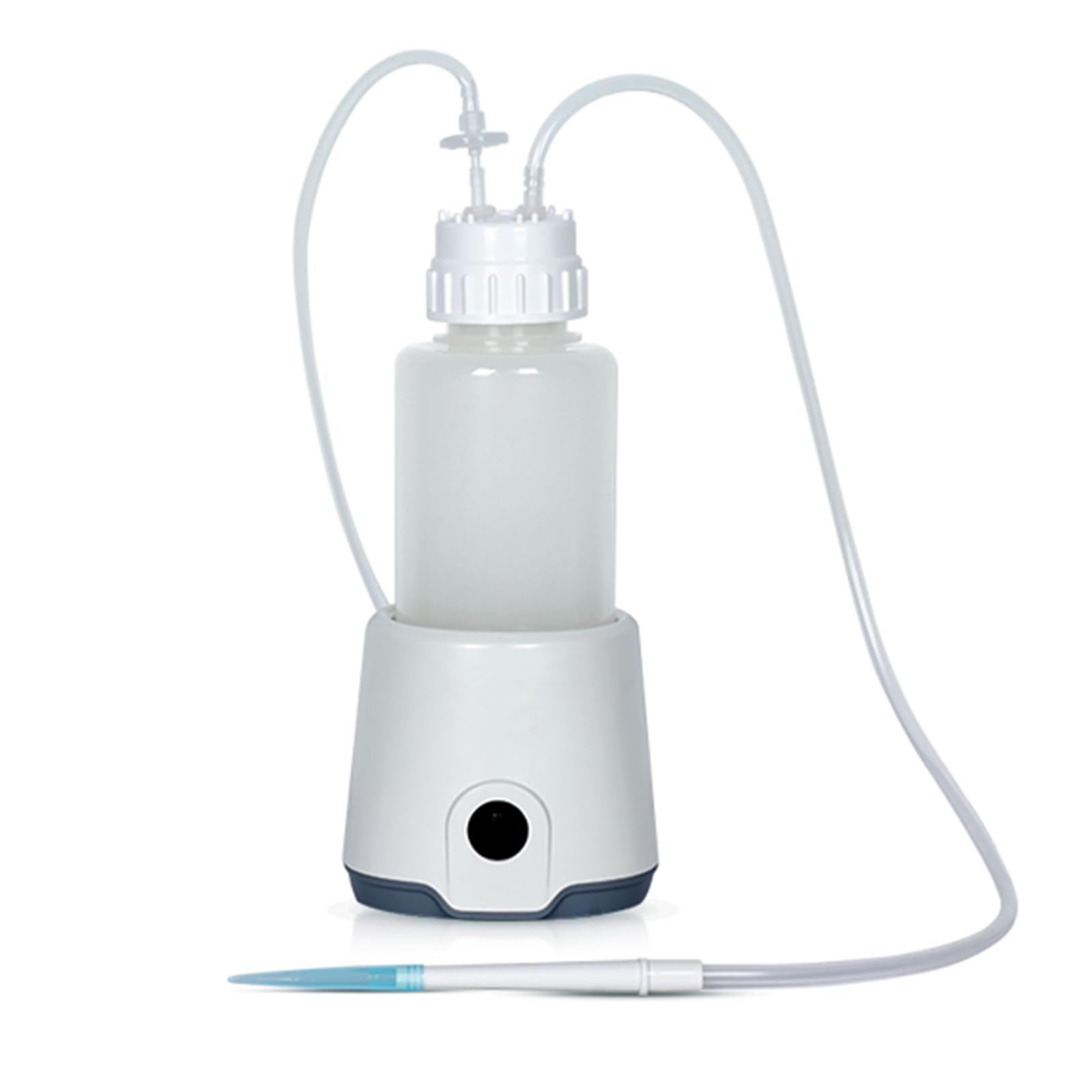 Bomba de vacío de diafragma, Mini reciclador portátil de líquidos residuales de Laboratorio, con Cabezal de aspiración/2 filtros de Aire, tasa de aspiración de líquido de 1,6 L/min, vacío má