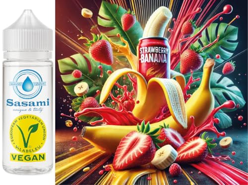 Energy Drink Banana Strawberry arôme concentré - Vegan - Sasami - 10 ml