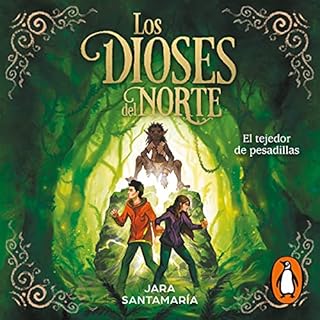 Diseño de la portada del título El tejedor de pesadillas