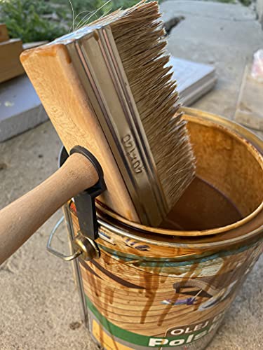 Tapezierbürste, natürlicher Malerpinsel, Malerbürste, Zaunpinsel, Natural Bristle Hair, 30x130