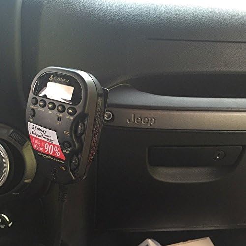 Overloaded Jeep Wrangler 75WXST CB Mount for Passenger Grab Bar JK Models 2011 to Present