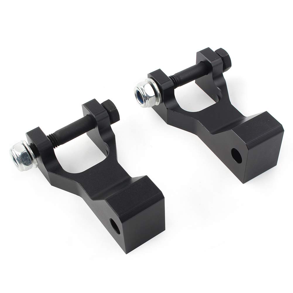 FSFY Kit de descenso delantero de aluminio para motocicleta ATV de repuesto para Yamaha para Raptor 350 YFM350 2004-2013, para Raptor 660 660R YFM660R 2001-2005, para Raptor 700 700R YFM700