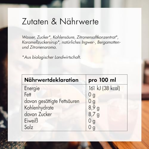 ORGANICS Ginger Ale by Red Bull, 24 x 250ml, Dosen Bio Getränke 24er Palette, OHNE PFAND