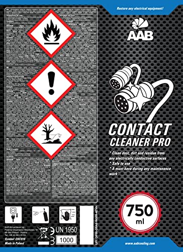 AAB Contact Cleaner PRO 750ml - Powerful Contact Cleaning Agent – Cleaning Alcohol, Dust Cleaner, Spray Cleaner, Circuit Board Cleaner, PCB Cleaner - Image 4
