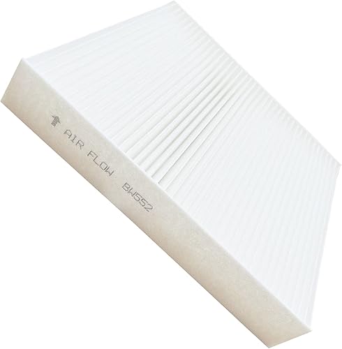 Filtro de aire de cabina blanco BW552 para QX50 (2019-2025), QX55 (2022-2025), QX60 (2022-205), ALTIMA (2019-2025), Rogue (2021-2025), reemplaza