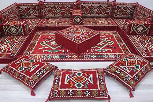 Orientalische Bodensofas, Bodensofas für den Innenbereich, Bodenkissen,...