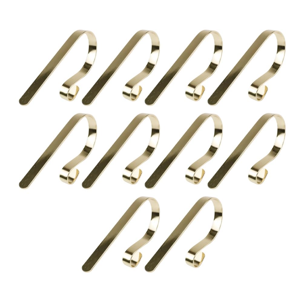 CTRLZS 10pcs Metal Wall Hooks for Decorations and Restaurant Bag Hanging